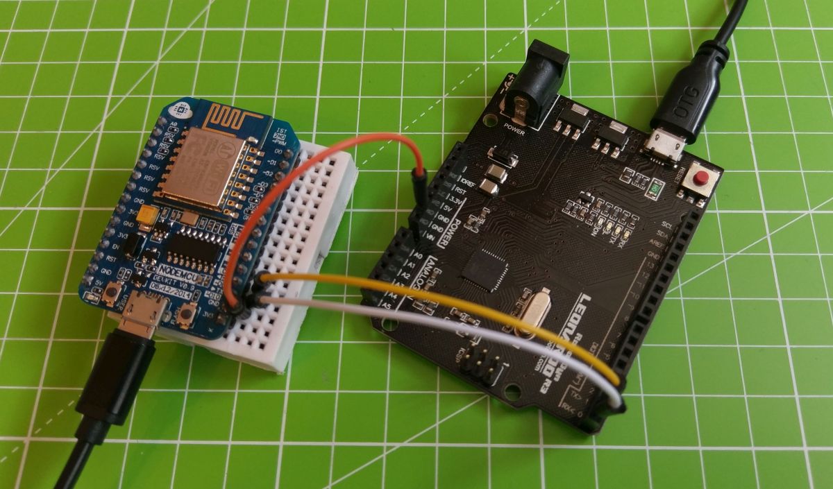 WiFi Ducky Prototype using Arduino Leonardo and NodeMCU